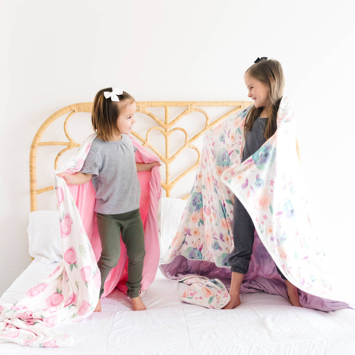 Three-Layer Jumbo Quilt - Bloom