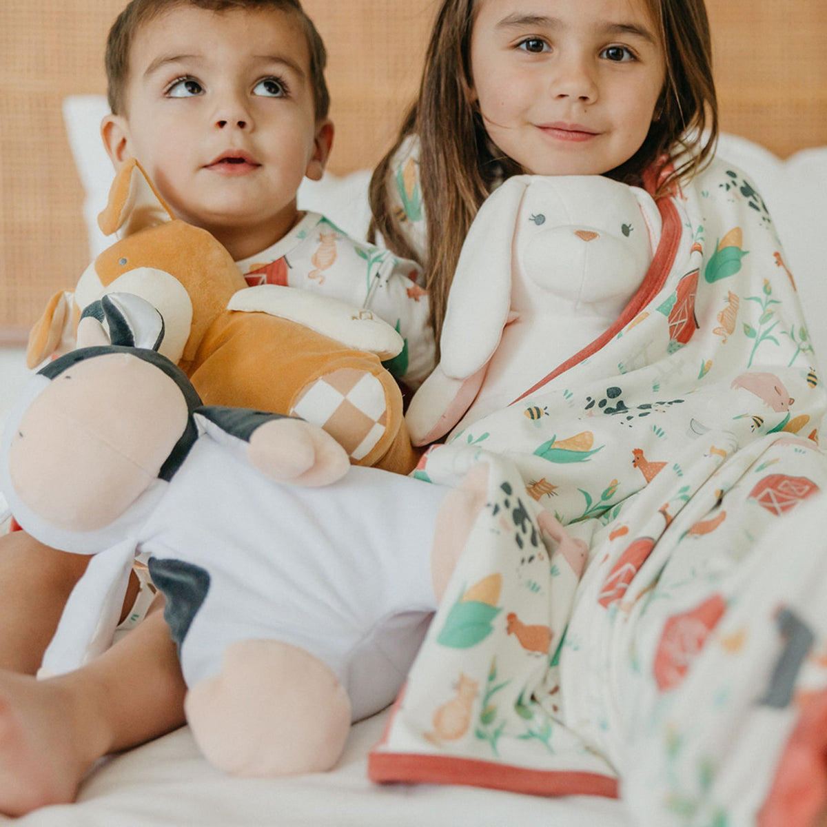 Three-Layer Jumbo Quilt - Farmstead