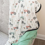 Three-Layer Jumbo Quilt - Jo