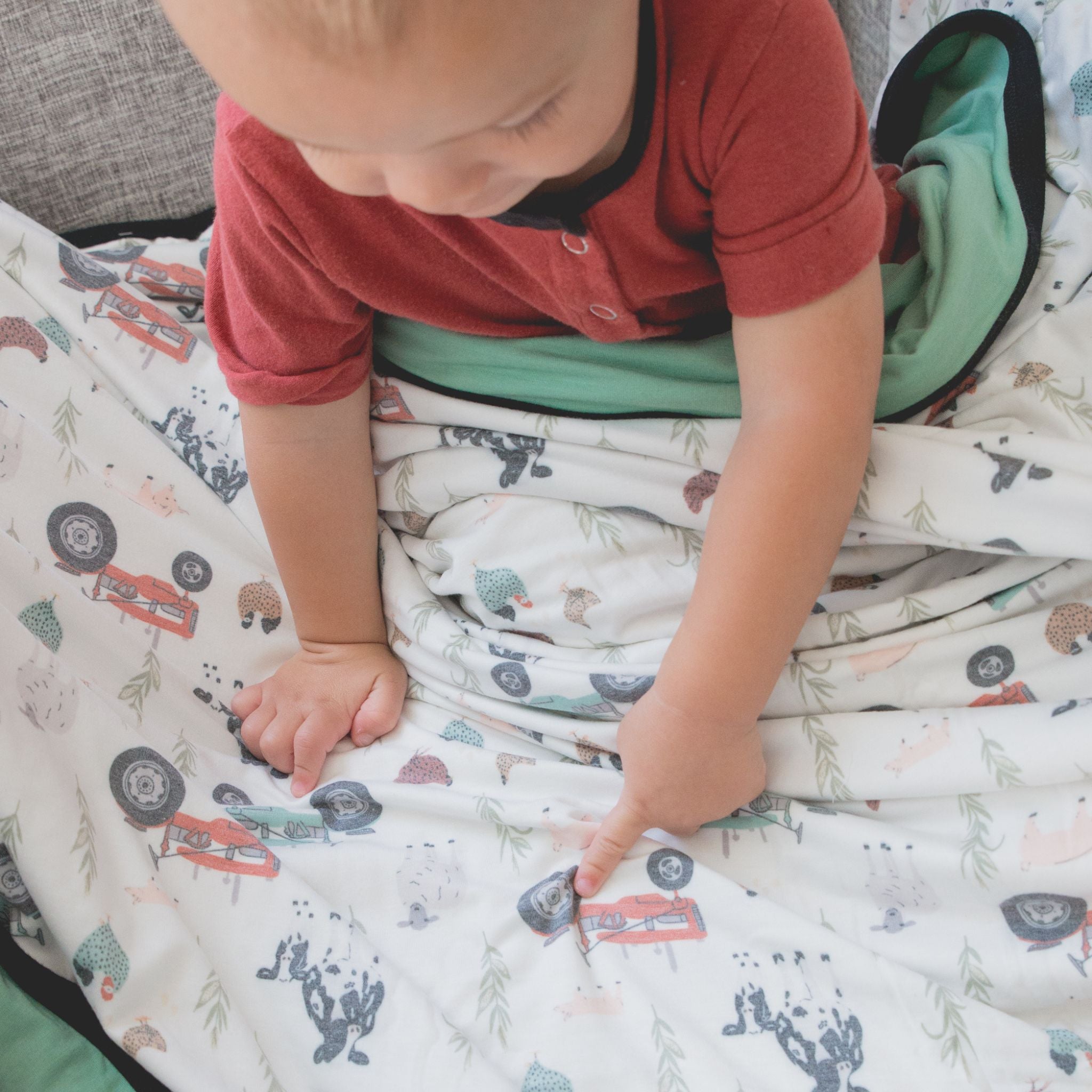 Three-Layer Jumbo Quilt - Jo