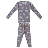 2pc Long Sleeve Pajama Set - Timber