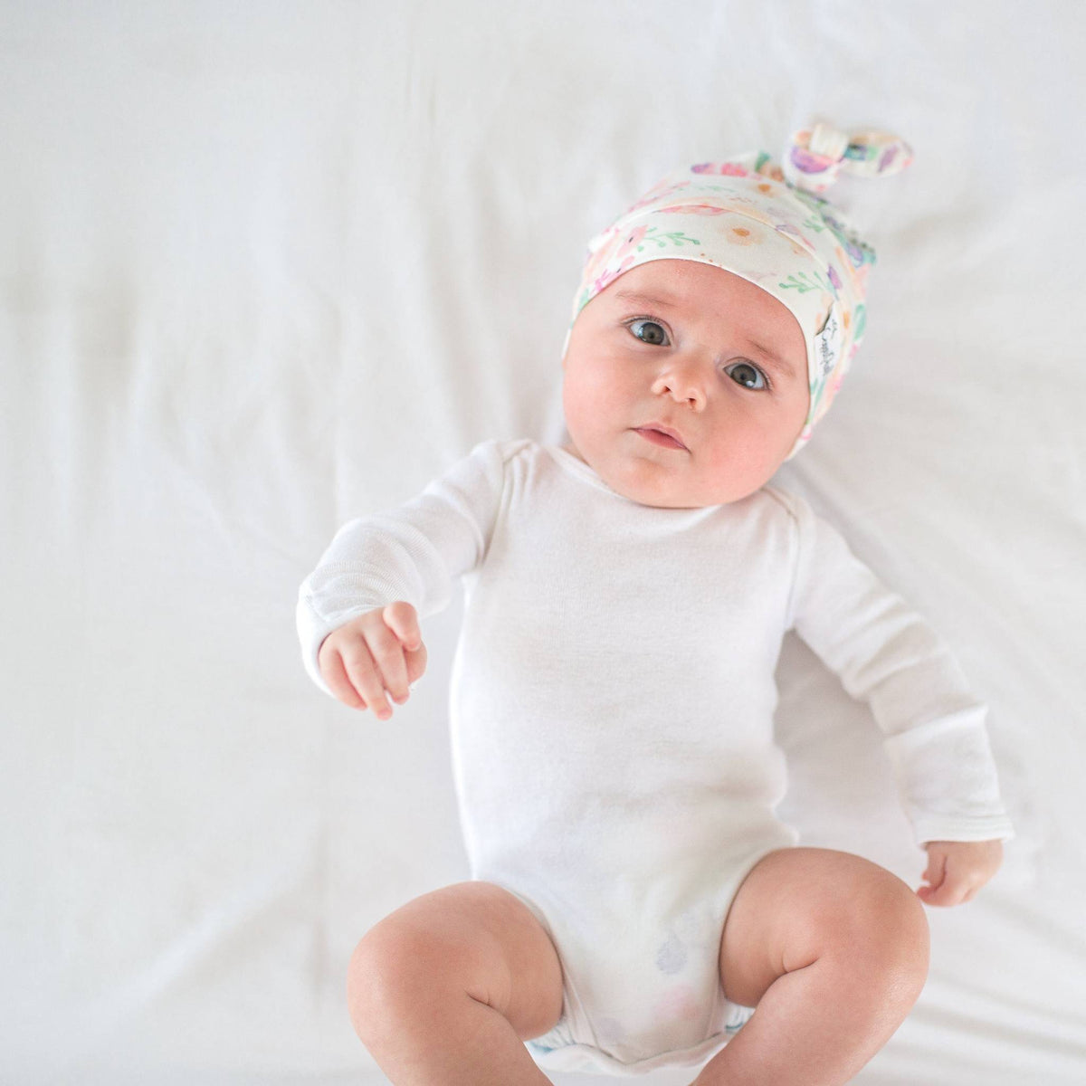 Top Knot Hat - Bloom