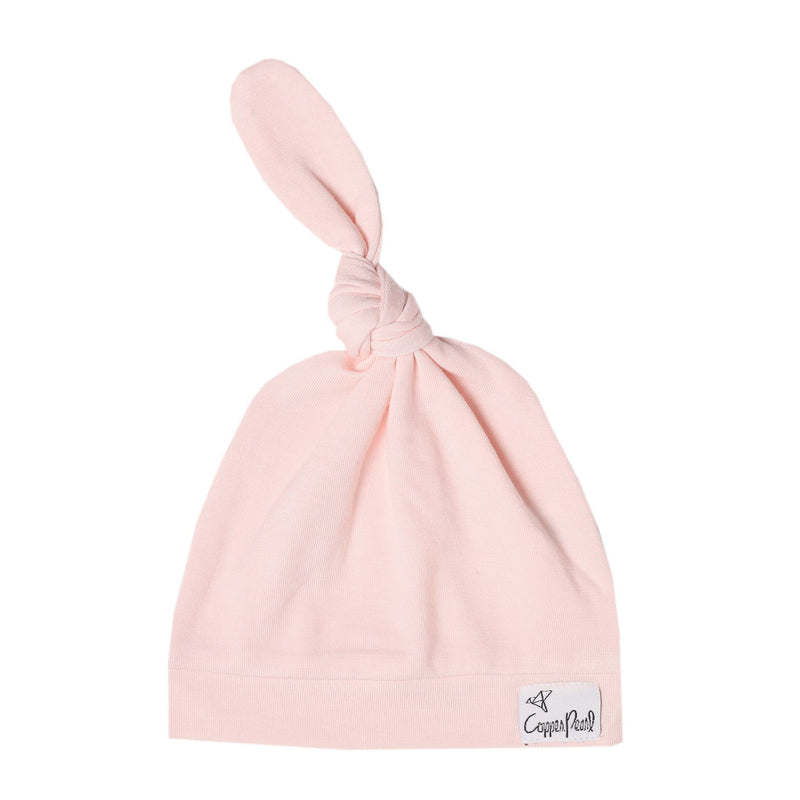 Top Knot Hat - Blush