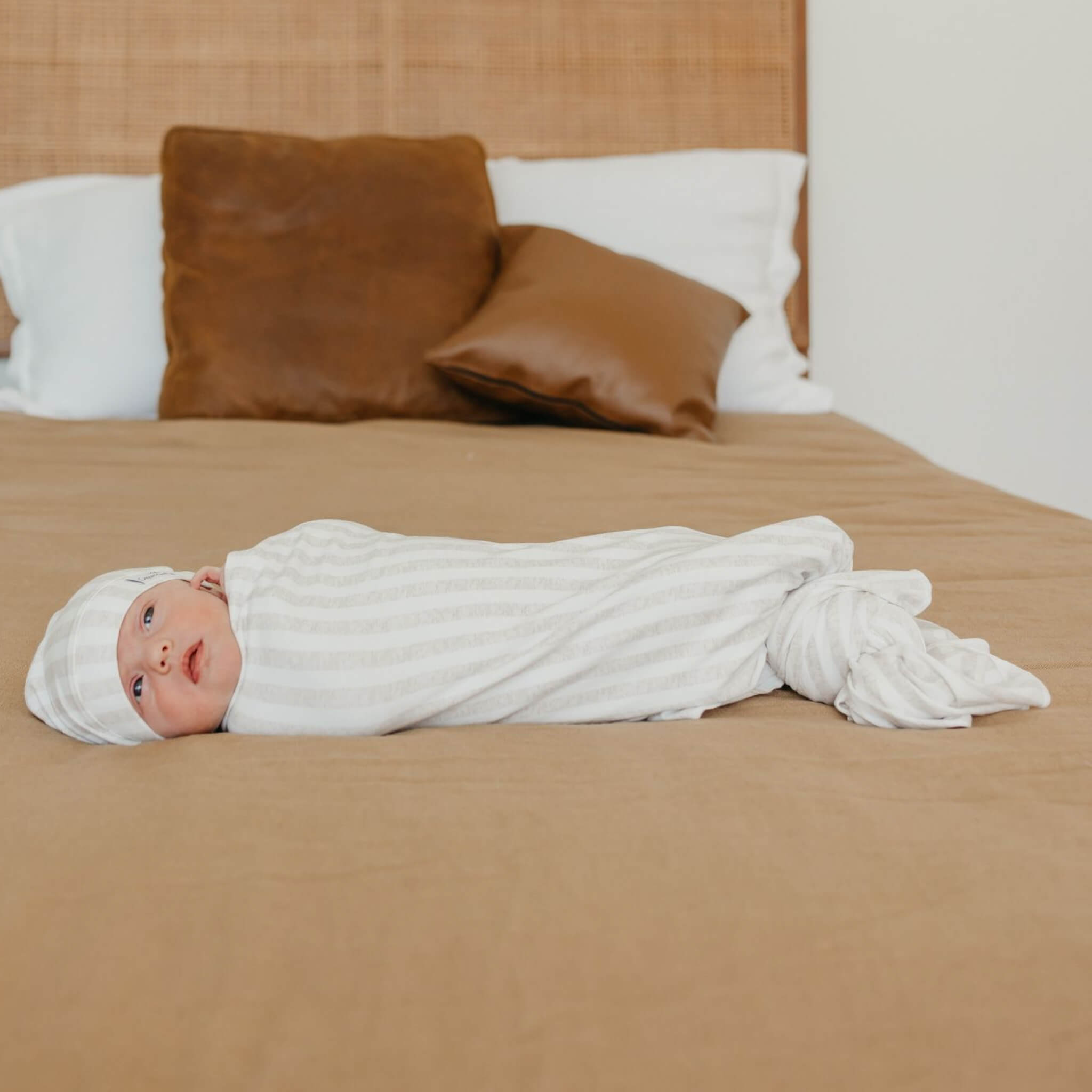 Top Knot Hat - Coastal