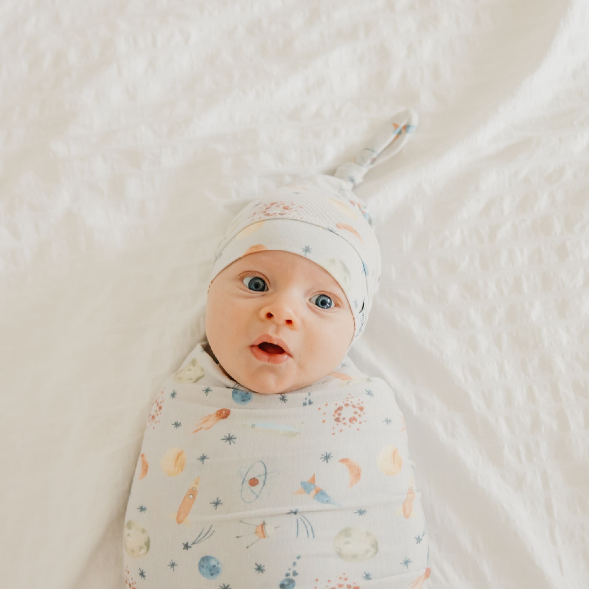 Top Knot Hat - Cosmos