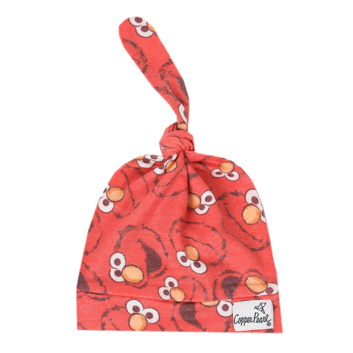 Top Knot Hat - Elmo