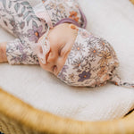 Top Knot Hat - Flora