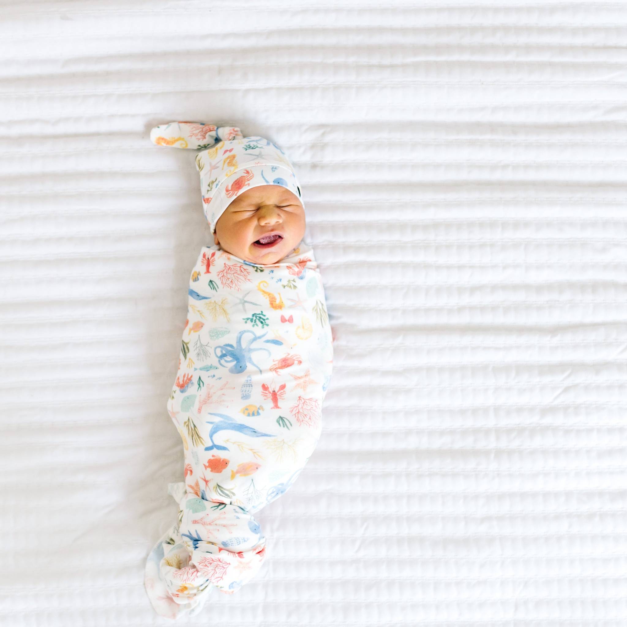 Top Knot Hat - Nautical