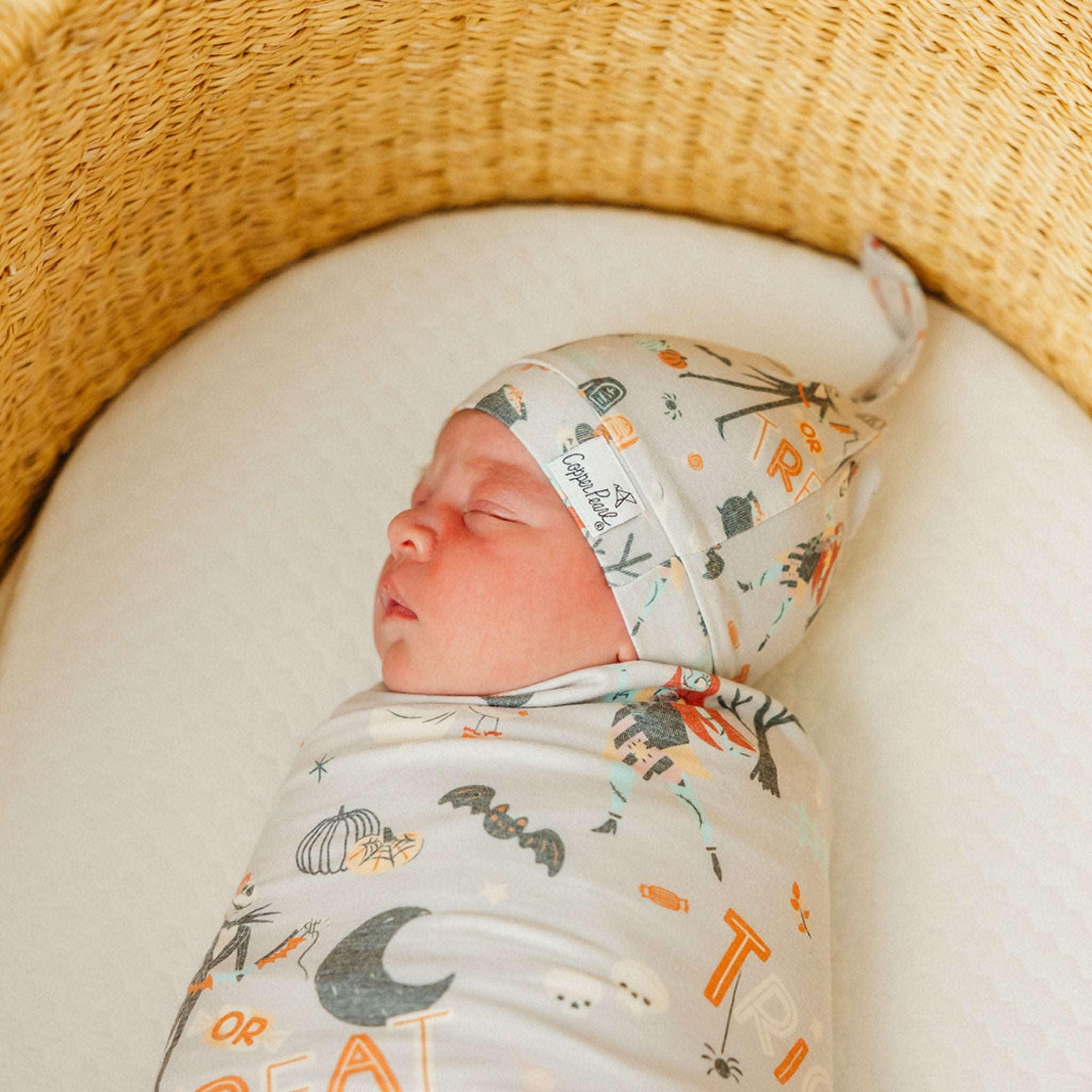 Top Knot Hat - Nightmare Before Christmas