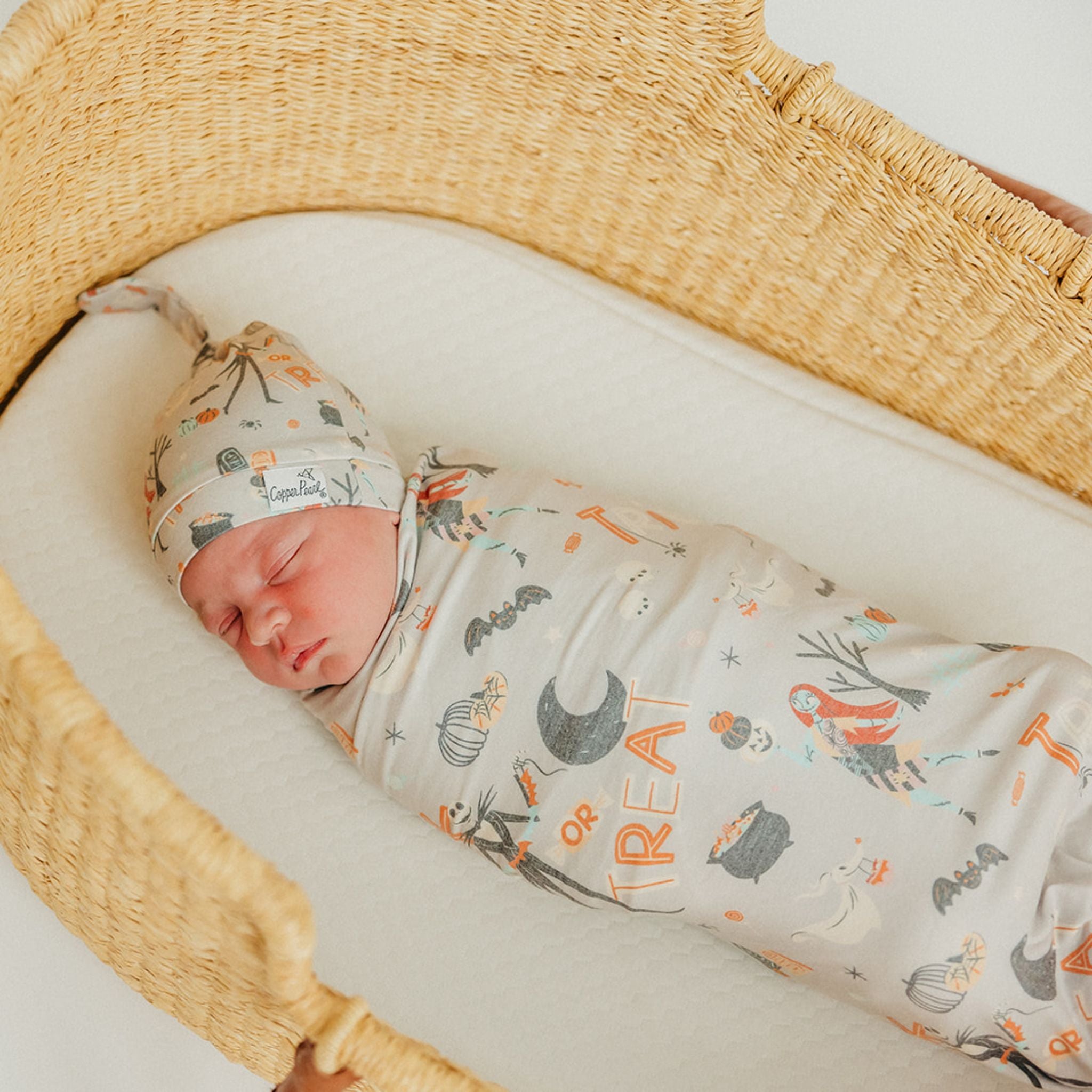 Top Knot Hat - Nightmare Before Christmas