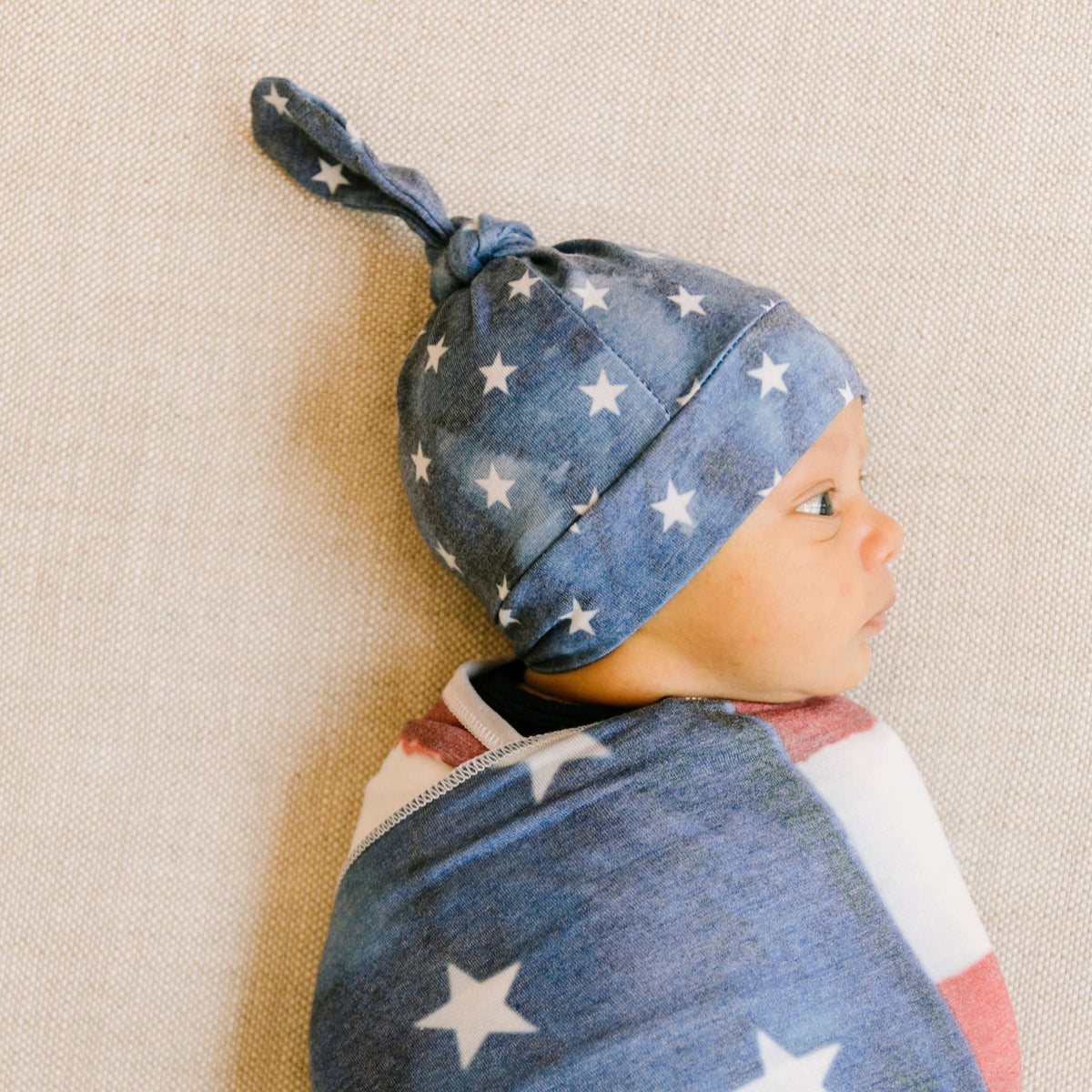 Top Knot Hat - Patriot