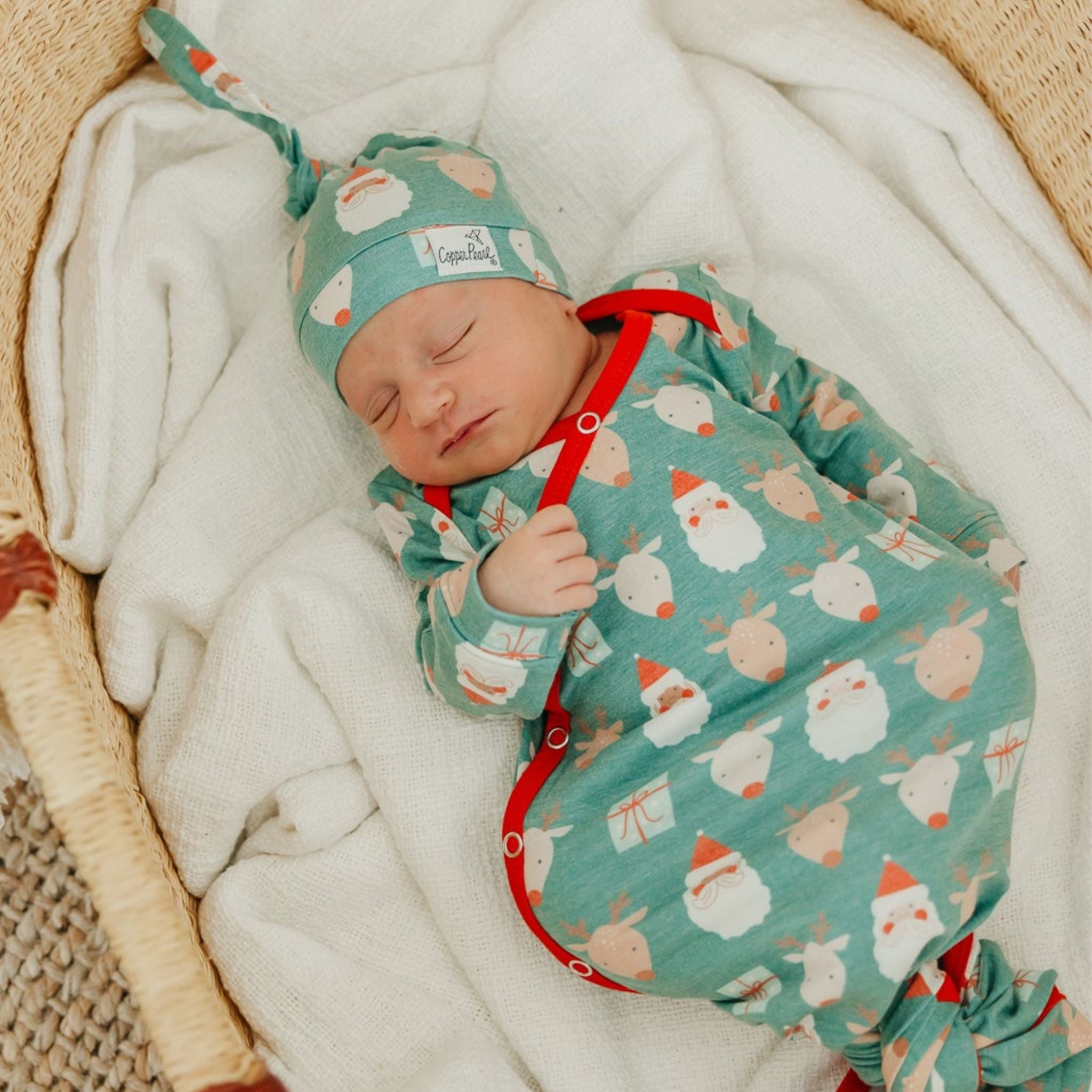 Top Knot Hat - Prancer