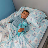Premium Twin Cloud Comforter - Monsters, Inc. Medley