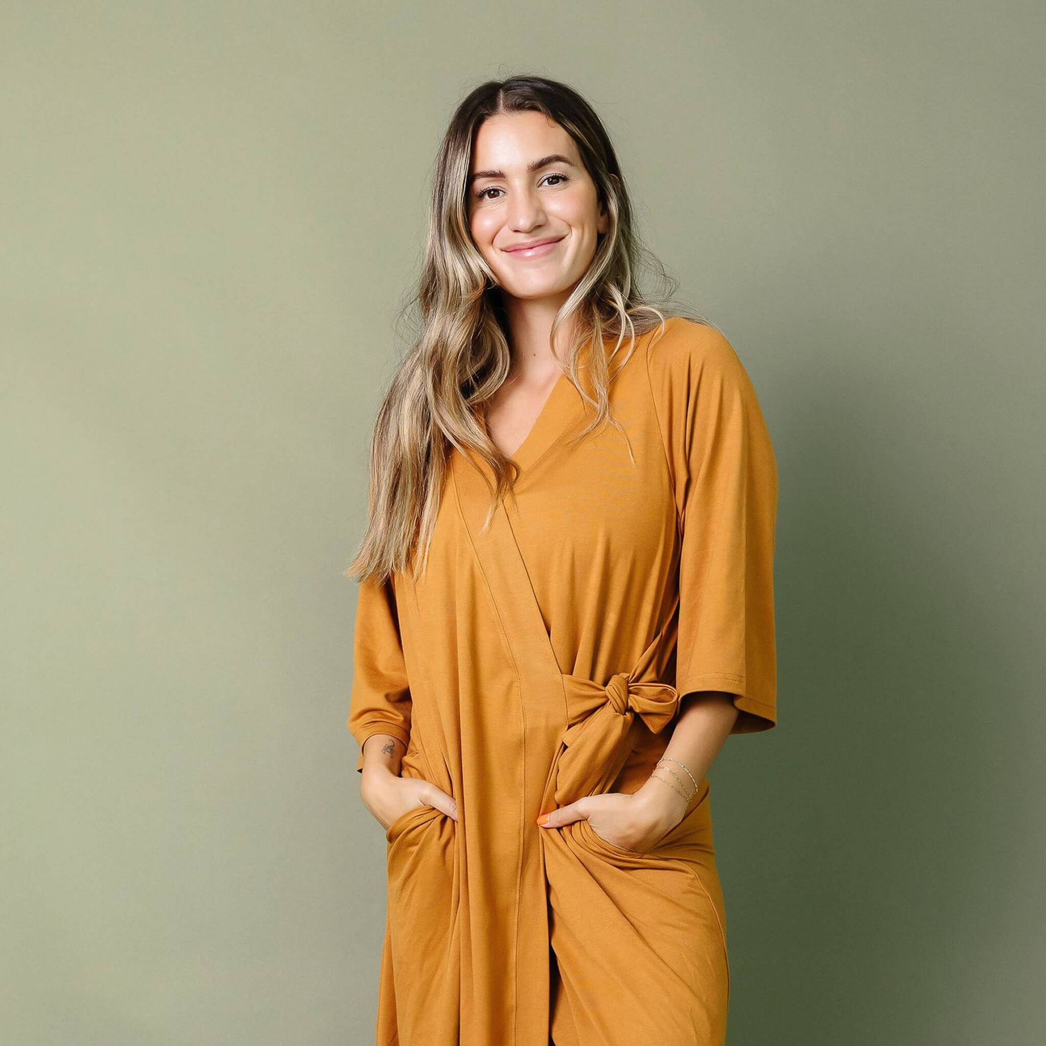 Women's Everyday Robe - Camel