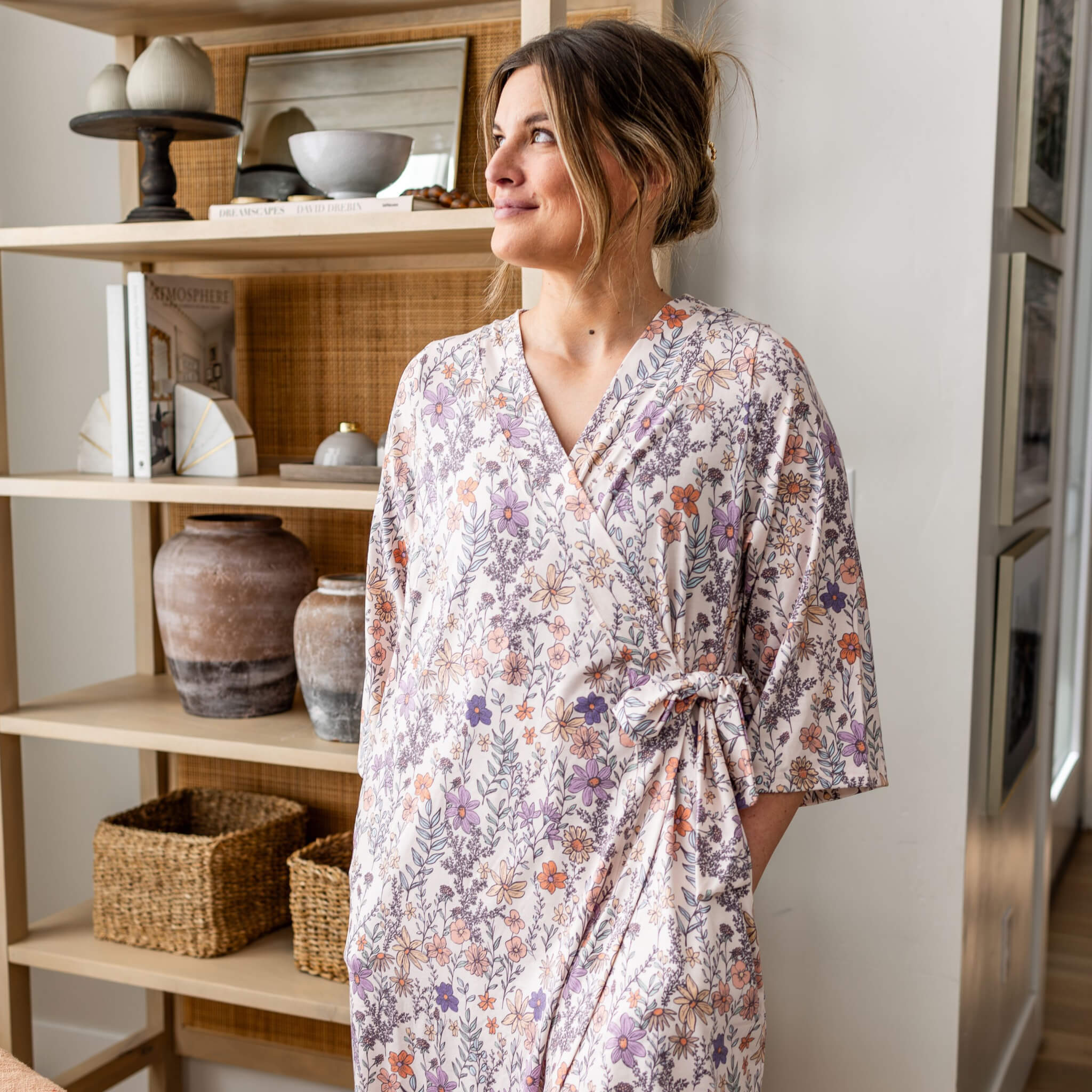 Flora Aurora Robe Women's Everyday Robe - Flora – Copper Pearl