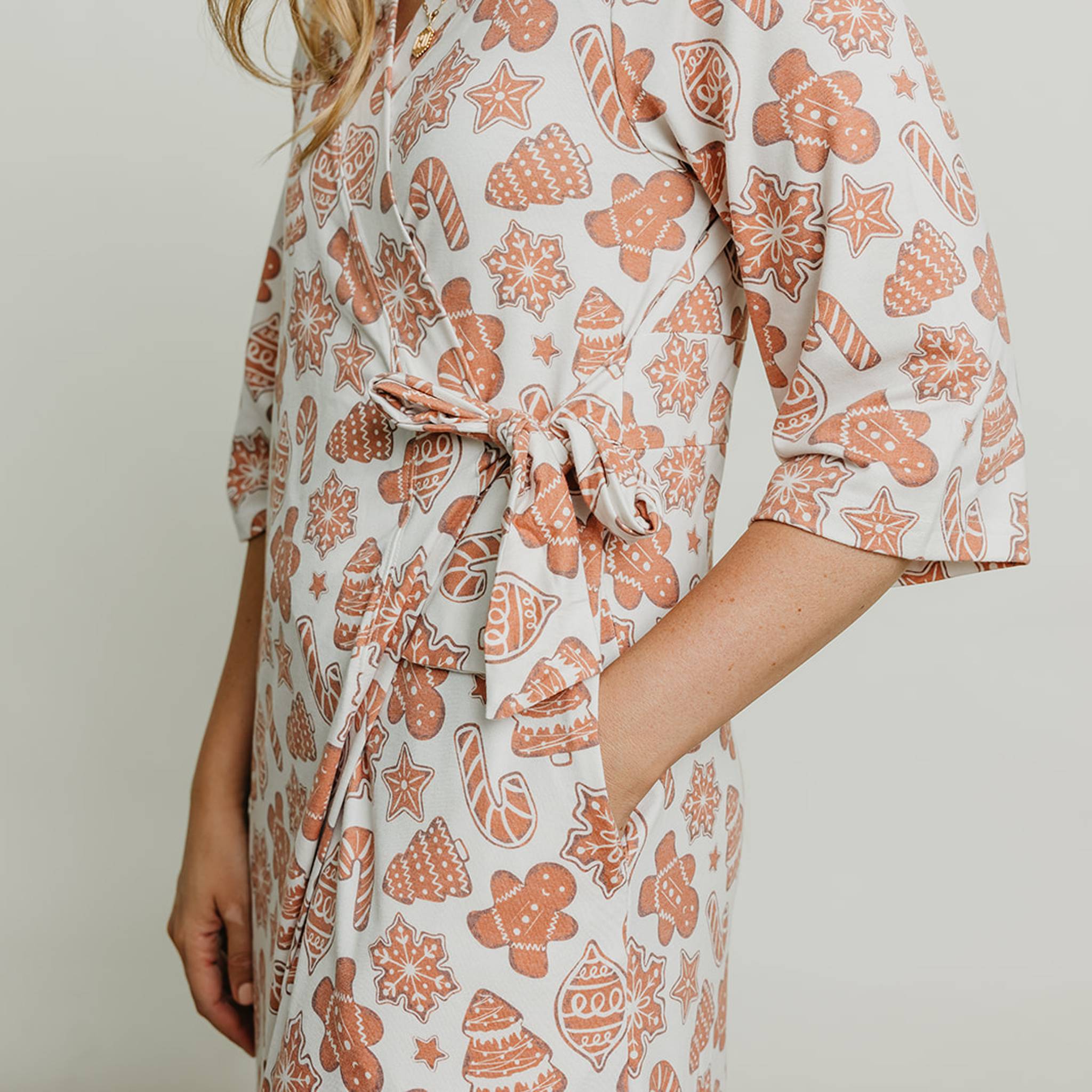 Gingerbread Heated Robe Women's Everyday Robe - Gingerbread – Copper Pearl