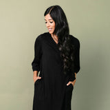 Women's Everyday Robe - Midnight