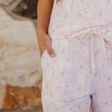 Women's Fitted Pajama Set - Adelia