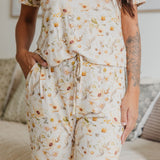 Bamboo Women's Short Sleeve Pajamas - Angelique