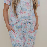 Women's Short Sleeve Pajamas - Genevieve