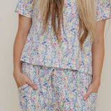 Women's Short Sleeve Pajamas - Josie