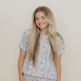 Women's Short Sleeve Pajamas - Josie