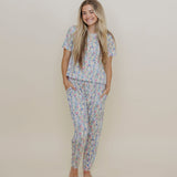 Women's Short Sleeve Pajamas - Josie