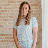 Bamboo Women's Short Sleeve Pajamas - Vintage Carnival
