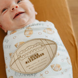 Personalized Wooden Announcement Sign - Touchdown
