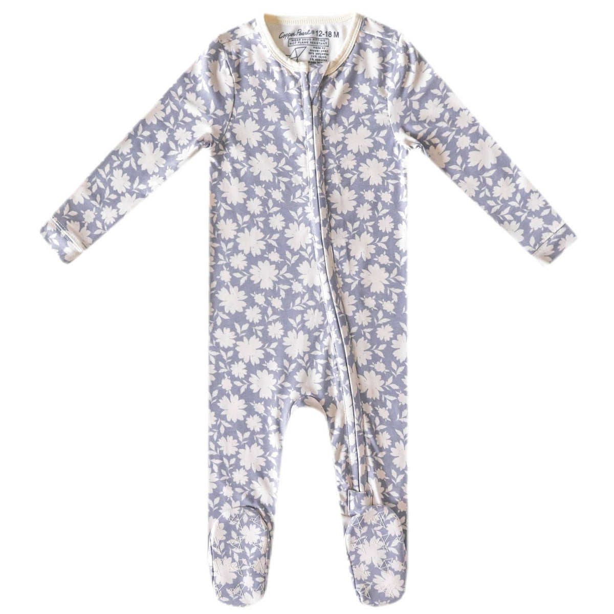 Zip-Up Footie Pajama - Lacie