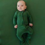 Zip-Up Footie Pajama - Alder