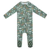 Zip-Up Footie Pajama - Atwood