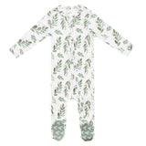 Zip-Up Footie Pajama - Fern