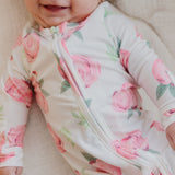 Zip-Up Footie Pajama - Grace