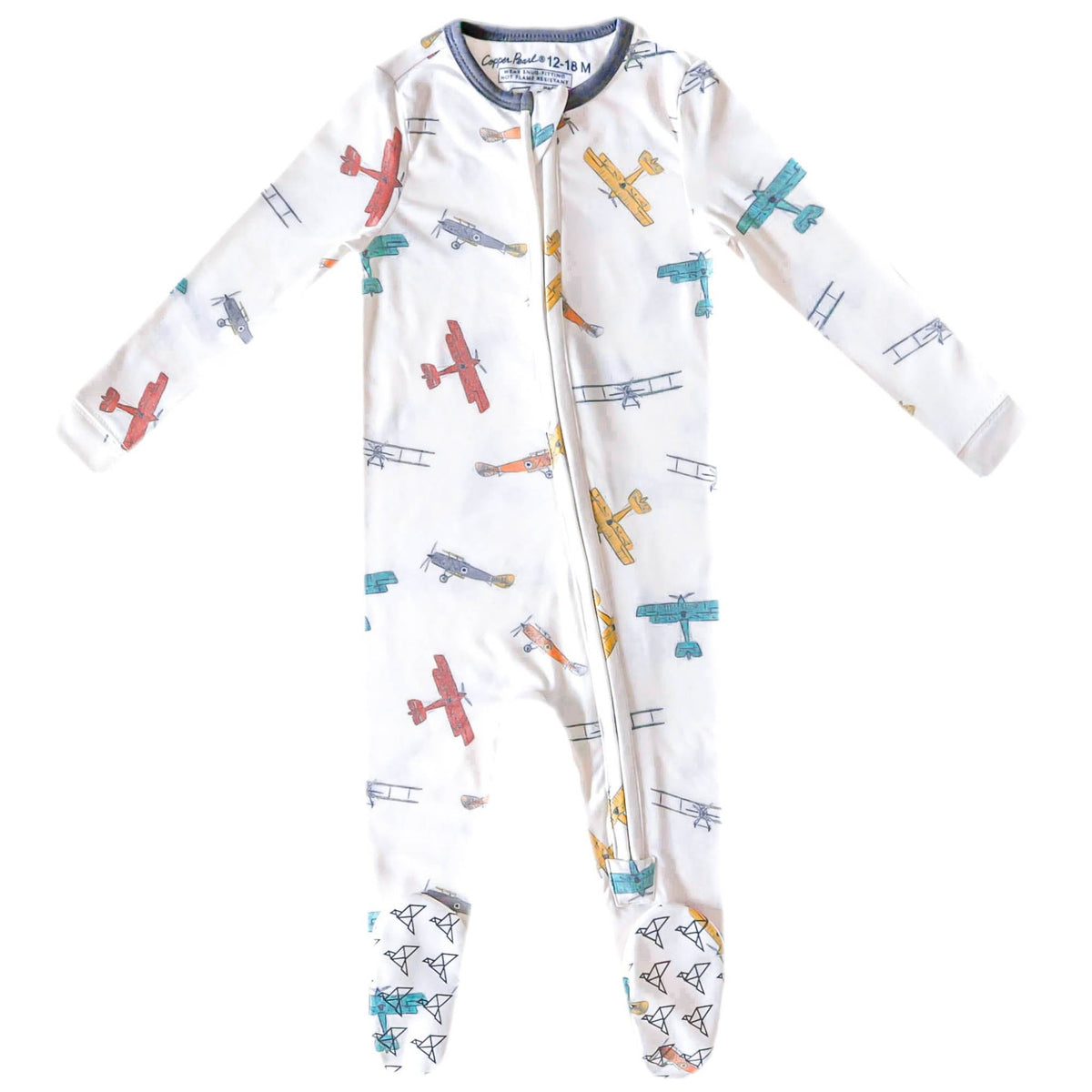 Zip-Up Footie Pajama - Ace