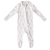 Zip-Up Footie Pajama - Bliss