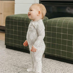 Zip-Up Footie Pajama - Bliss