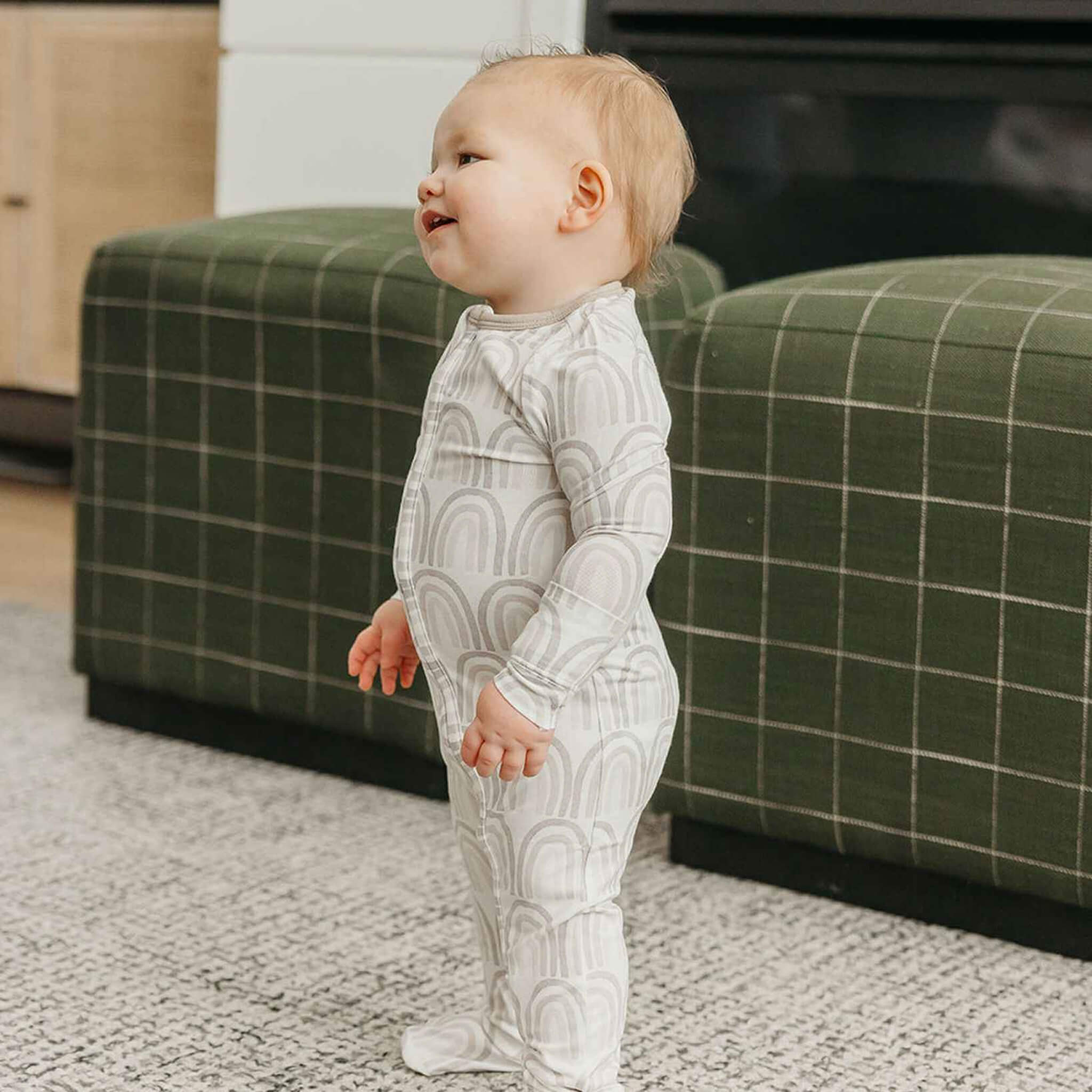 Zip-Up Footie Pajama - Bliss