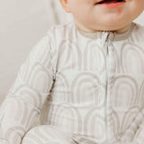 Zip-Up Footie Pajama - Bliss