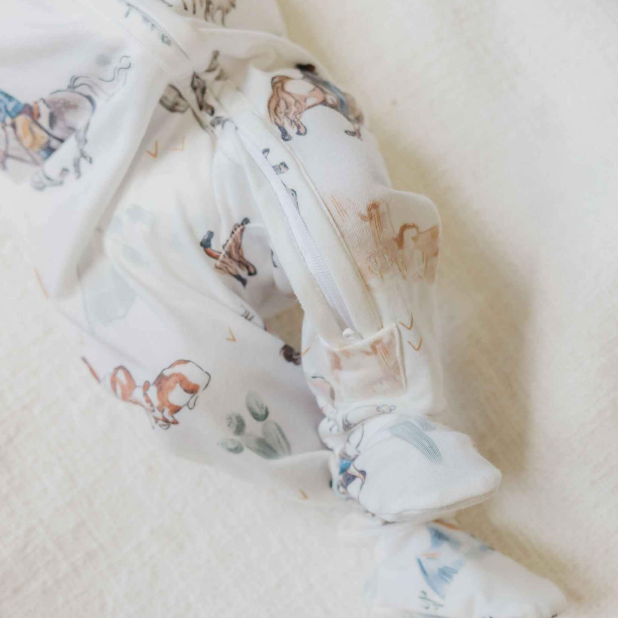 Zip-Up Footie Pajama - Boone