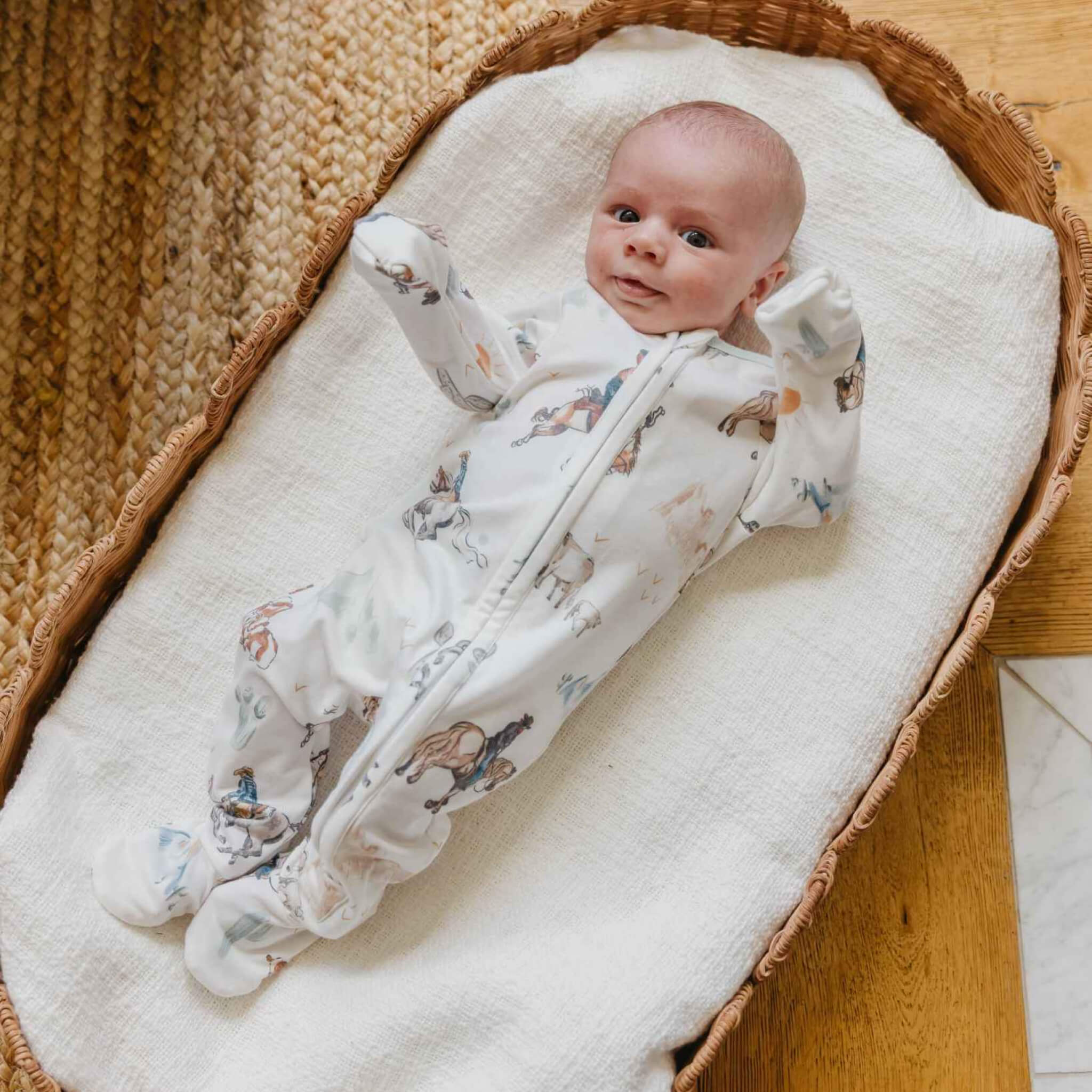 Zip-Up Footie Pajama - Boone