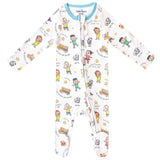 Zip-Up Footie Pajama - CoComelon Friends