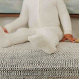 Zip-Up Footie Pajama - Cru