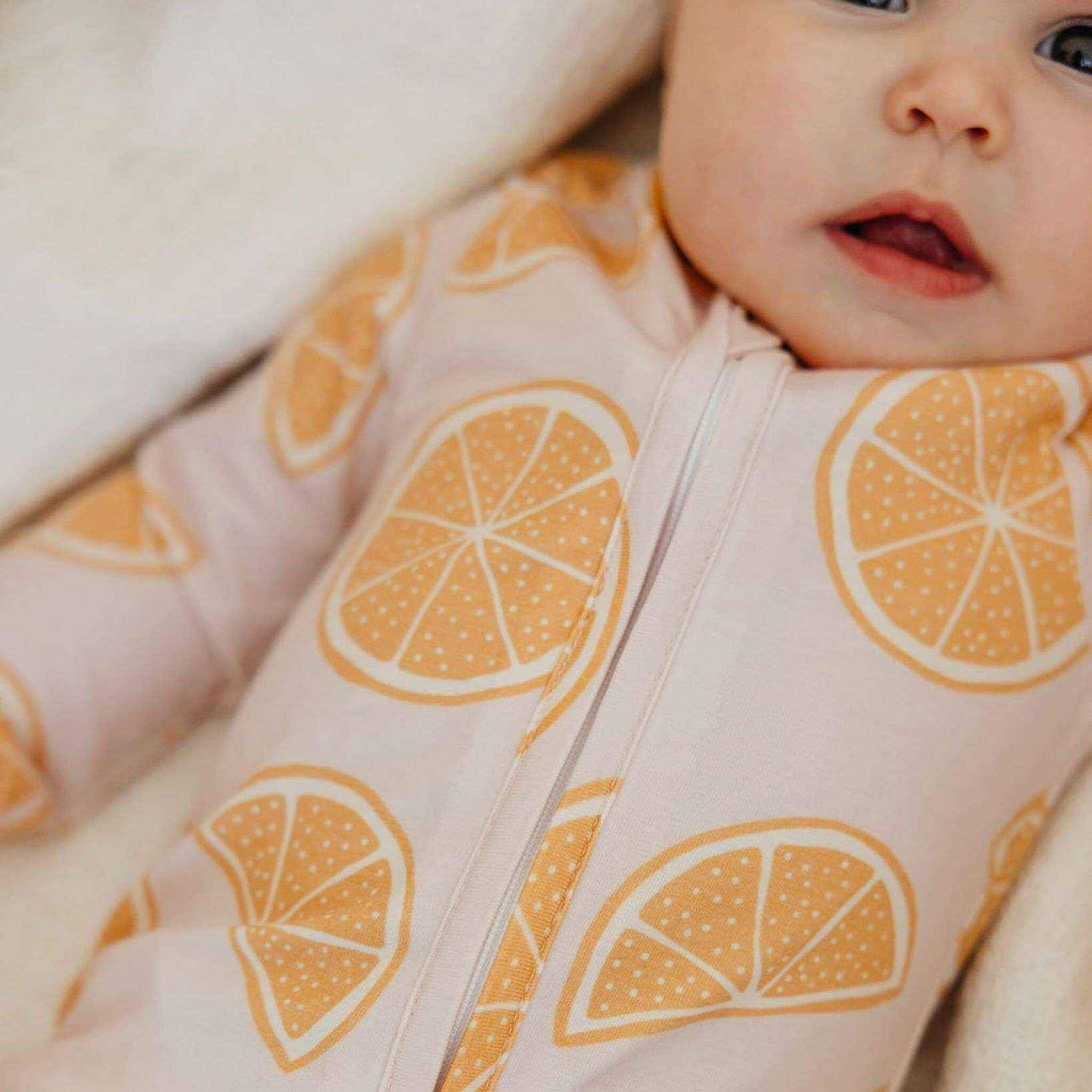 Zip-Up Footie Pajama - Cutie