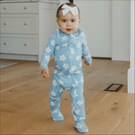 Zip Up Footie Pajama - Della
