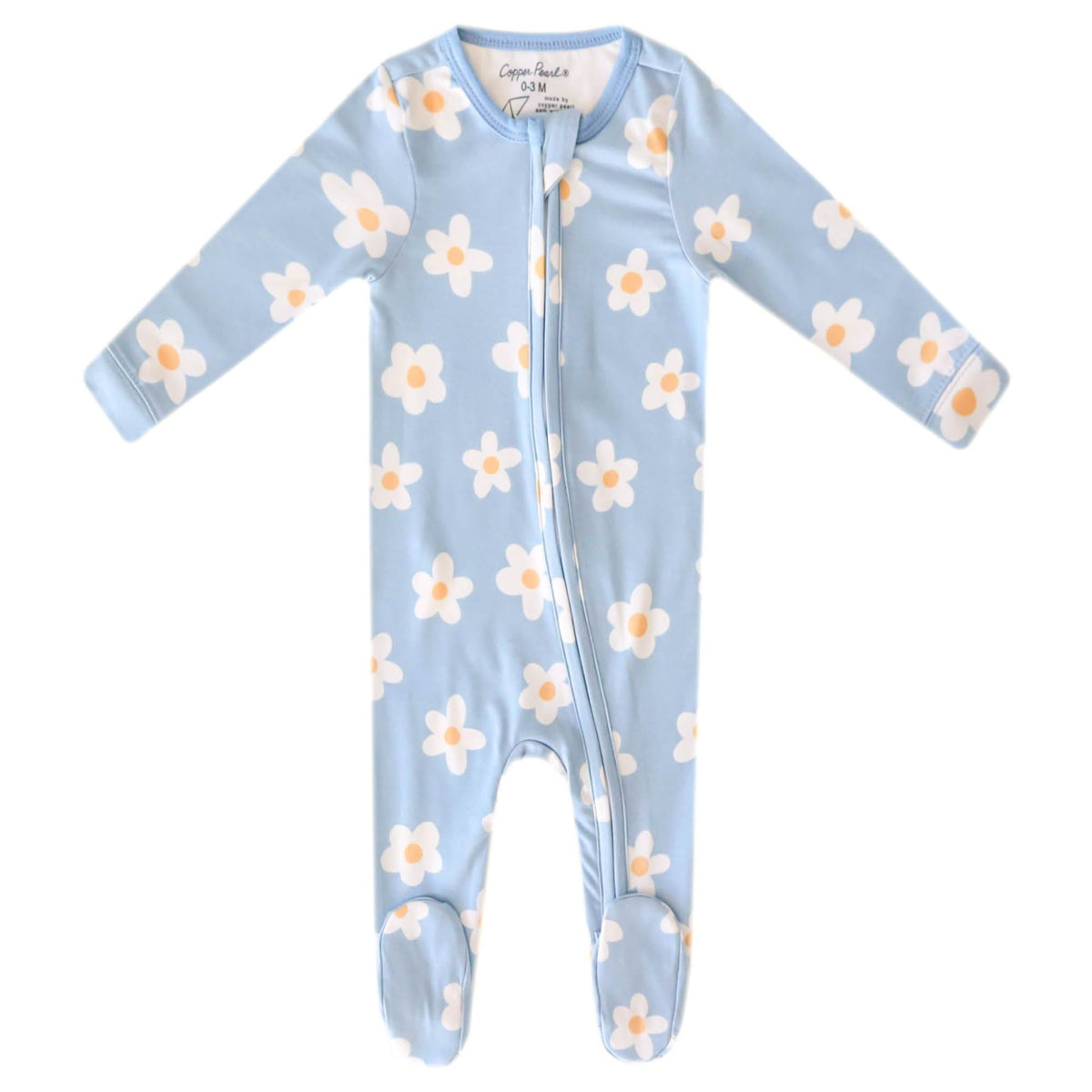 Zip-Up Footie Pajama - Della