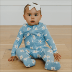 Zip Up Footie Pajama - Della