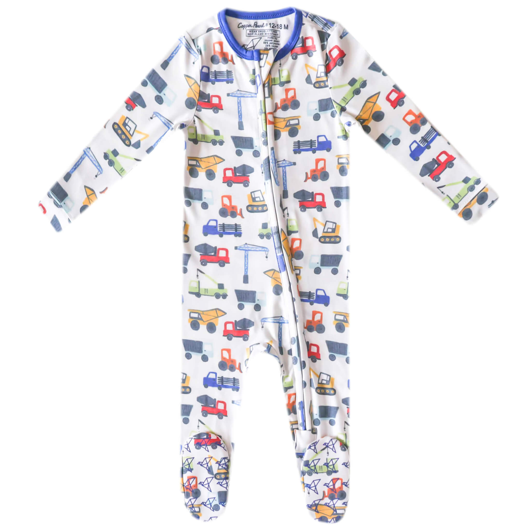 Zip-Up Footie Pajama - Diesel