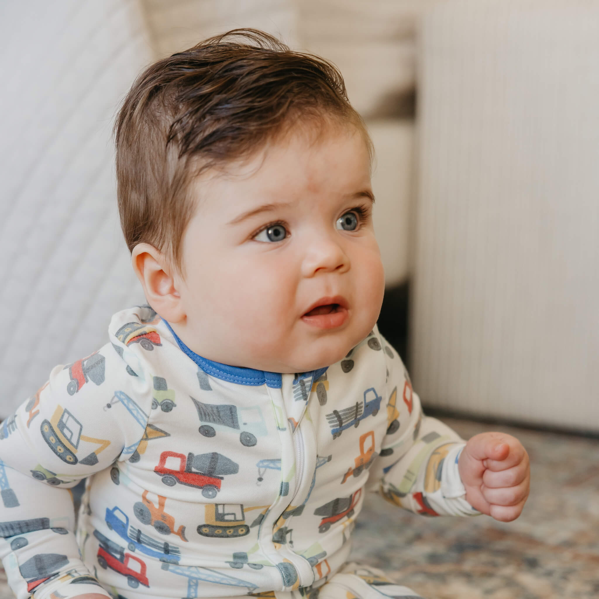 Zip-Up Footie Pajama - Diesel