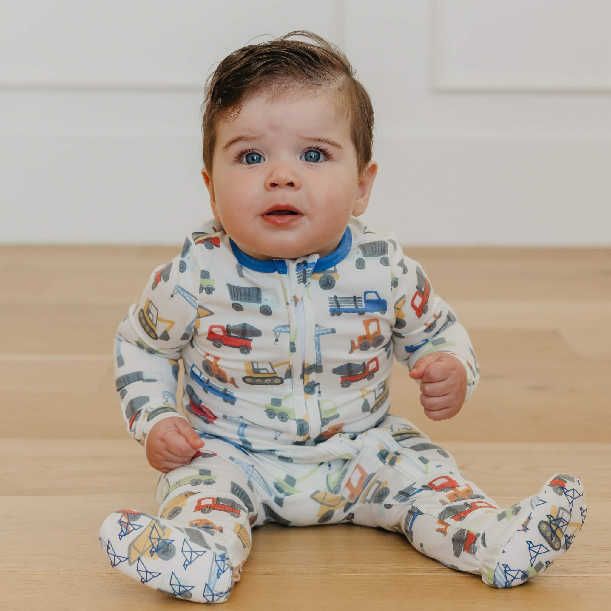 Zip-Up Footie Pajama - Diesel